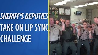 Sheriff's deputies take on lip sync challenge
