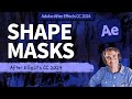 How To Create Shape Layer Masks in After Effects