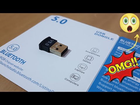 USB BLUETOOTH DONGLE FOR PC AND LAPTOP  USB DONGLE BLUETOOTH 5.0 REVIEW & UNBOXING @ms2btech