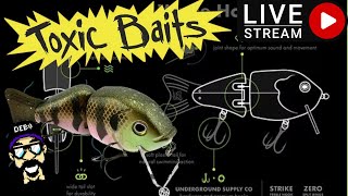 (LIVE) Swimbait Making \u0026 Tactics with Toxic Baits