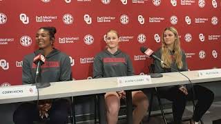 Corri Hicks, Audrey Lowry, Riley Zache Interview | OU Softball Newcomer Day