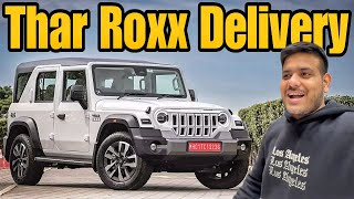 Finally My THAR ROXX 5-Door Delivery Reveal 😍