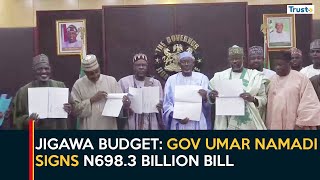 Jigawa Budget: Governor Umar Namadi Signs ₦698.3 Billion Bill