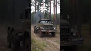 ZIL 131 turbo diesel acceleration 😃#zil131 #shorts