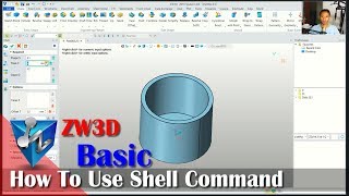 ZW3D How To Use Shell Command