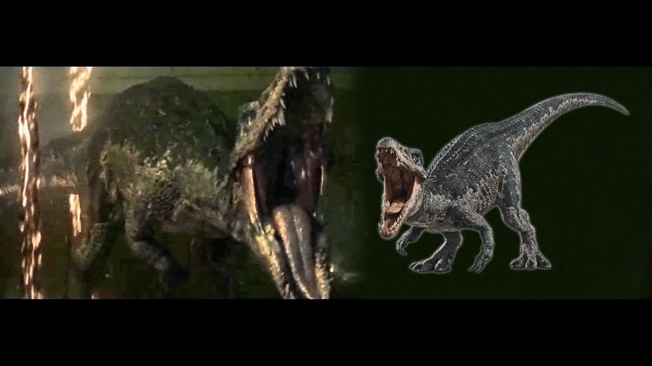 Jurassic World Fallen Kingdom: Baryonyx Screen-Time - YouTube