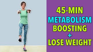 45-Min Metabolic Walking Exercise For Weight Loss