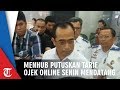 Senin, Menhub Budi Putuskan Tarif Ojek Online