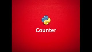 Exploring collections: Counter in Python
