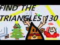 How to get Christmas Tree, Reindeer, Santa Triangle in Krathbibi12's Find the Triangles (Early Xmas)