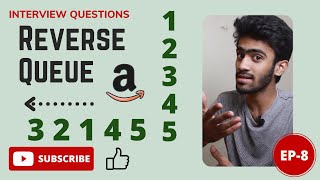 TCS Coding Question | Reverse k elements in Queue | Daily Dose -8 | Tamil | code io