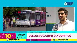 Cuarentena total: cómo es el servicio de colectivos y taxis