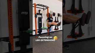 A LEG EXTENSION hack you can use in your home gym! #prxperformance #shortsfeed