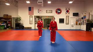 White Belt Form (Kibon Poomsae)- Arms and Legs, No Count