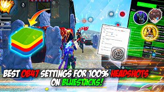 Top Secret BlueStacks Settings Revealed for 100% Headshots in Free Fire OB47!