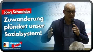 Zuwanderung plündert unser Sozialsystem! - Jörg Schneider - AfD-Bürgerdialog Siegen 20.01.