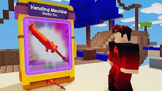 *OP* VENDING MACHINE Only Challenge In Roblox Bedwars...