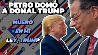 ¡HISTÓRICO! PETRO DOMÓ A DONALD TRUMP/ EL URIBISMO ESTÁ ARRODILLADO/GABINETE AL CATATUMBO