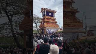 西条祭り 2023 伊曾乃神社例大祭　御殿前　都町屋台　西新町屋台