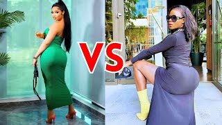 Nigerian Celebrities Who Are Naturally Curvy VS Those With Plastic Surgery