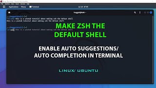 LINUX/UBUNTU TIP: Enable Auto suggestions and Auto completion in terminal