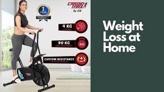 AKALIDAM  I Cardio Max JSB HF175 Fitness Bike for Home Gym Orbitrac Cycle Multifunctional Exercise