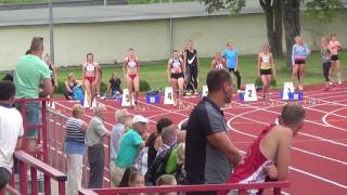 Latvijas čempionāts vieglatlētikā 2016 (Ogre) 100m sievietes 1. skrējiens