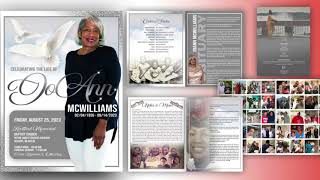 Amber Heart - Funeral and Memorial Obituary Design - Low Cost Quality