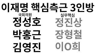 이재명 핵심측근 3인방