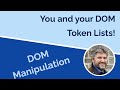 What's with these DOMTokenLists