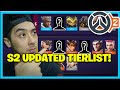 Updated OverWatch 2 Tierlist Season 2 Mid Season Best Heroes (With Newest Update) #overwatch2