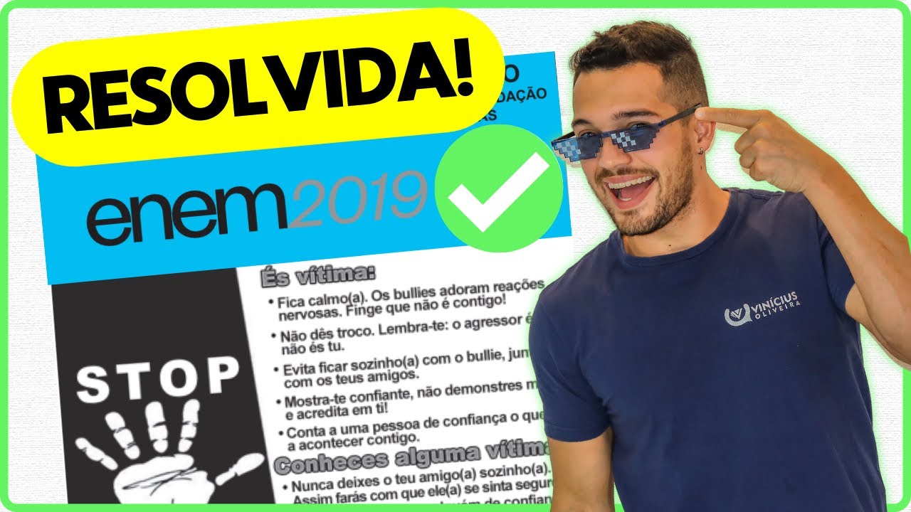 [RESOLVIDA] Questão 10 Do ENEM 2019 | Prova De Linguagens ENEM ...