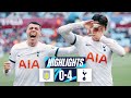 ASTON VILLA 0-4 TOTTENHAM HOTSPUR // PREMIER LEAGUE HIGHLIGHTS // SPURS THRASH VILLA