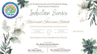 Induction Service for Rev. Shirvan Siloch as Minister of the Barrackpore Pastoral Region