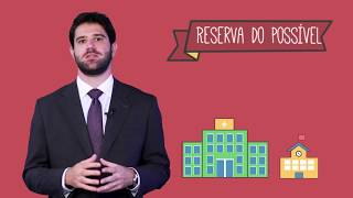 AGU Explica - Reserva do Possível