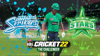 BBL12 FINALS | Melbourne Stars v  Adelaide Strikers | The Challenger (Cricket 22 Gameplay)