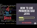 How To Use JProgress Bar [Java Swing] ✅