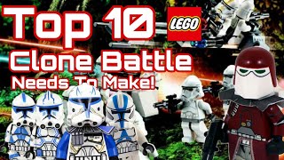 Top 10 Lego Clone Trooper Battle Pack LEGO Needs To Make!?| Lego Star Wars| Lego Clone Army |