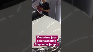 Honda mobilo full poles,menerima jasa poles\u0026coating siap antar jemput#shorts