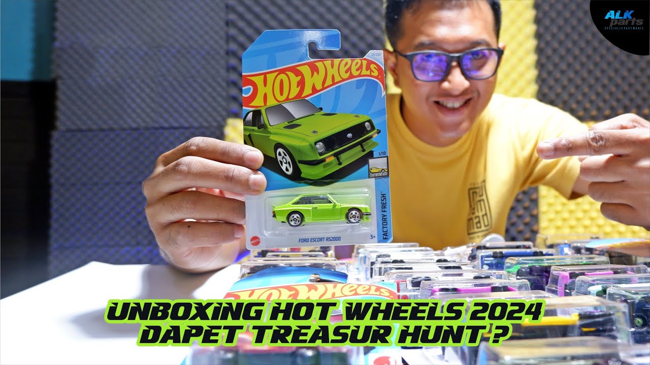 UNBOXING HOT WHEELS 2024 TERBARU, DAPET TREASUR HUNT ? - YouTube