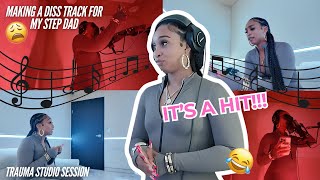 I MADE A DISS TRACK FOR MY STEP DAD | Trauma Studio Session BTS | Patreon Exclusive