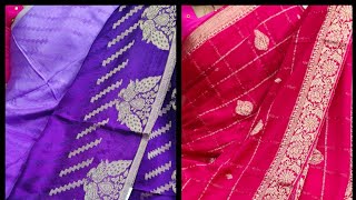 LIVE on pure chinon, Georgette weaving and printed sarees| Give away| 8688637474 #georgettesarees