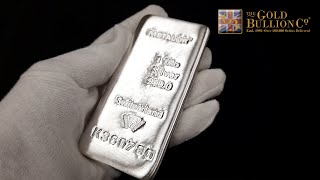 1kg Metalor Silver Cast Bar I Buy Now