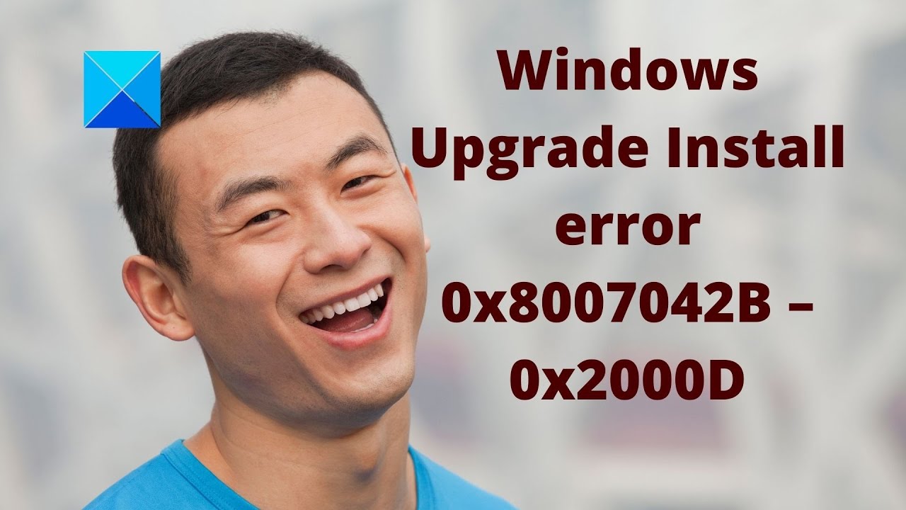 Fix Windows Upgrade Install Error 0x8007042B – 0x2000D - YouTube