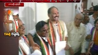 Uttam Kumar Reddy Takes Charge as T PCC Chief At Gandhi Bhavan