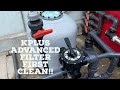 K1 ADVANCED FILTER FIRST CLEAN!! HOW TO CLEAN!