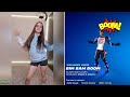 fortnite dances in real life karol g cairo oki doki tiktok and icon series dances