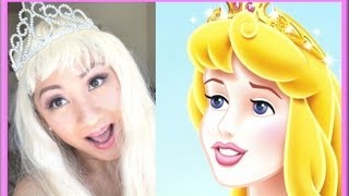 Disney's Sleeping Beauty Makeup Tutorial , Princess Aurora Makeup Tutorial Halloween