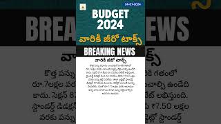 వారికీ జీరో టాక్స్ #budget #important #viralnews