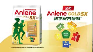 全新Anlene Gold 5x™!